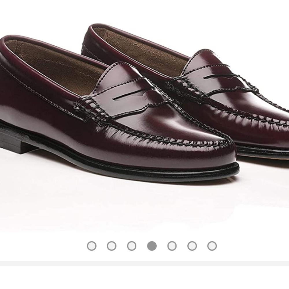 Ox Blood Weejuns Penny Leather Loafers Sh